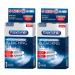 Rapid white tooth whitening express bleaching strips tooth white white teeth 2er set whitening tooth cream for a radiant smile simply in the handling
