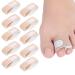 10 Pcs Hammer Toe Straightener Non-Slip Hammer Toe Corrector for Comfortable Wearing Experience Treating Overlapping Hammer Crooked Protect Toes from Secondary Trauma and Broken Toes