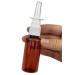 12-Pack Amber Nasal Spray Bottles - Unpowered Pump Atomizers for Cosmetics Perfume Essential Oils & Medical Use - Buy Online on GoSupps.com