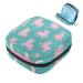 Storage bags for women's bandages cute alpaca blue dotted portable menstrual pad pocket panty liners tampons women's bandages storage holder for women school office