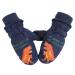 XIAOHAWANG Kids Ski Gloves Baby Boys Winter Dinosaur Glove Toddler Girls Waterproof Mittens 2-8 Years Navy 4-8 Years