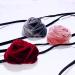 Buy OralGos Stylish Rose Pendant Necklace - Colorful Floral Velvet Chain | Fashion Jewelry for Every Occasion - Buy Online on GoSupps.com