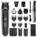 Hair Cutting Tool Professional Beard Trimmer Hair Clipper for Men Razor Hair Trimmer Hair Cutting Kit 6 in 1 Waterproof Rechargeable Hair and Shaving