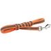 IDC Color & Gray Rubberized Leash - 20mm x 3m with Loop | Durable Orange-Gray Dog Leash for International Shipping - Buy Online on GoSupps.com