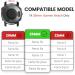CUZOW for Garmin Fenix 5X/5X Plus  Fenix 6X/6X Pro  Fenix 7X  Fenix 3/3 HR  Descent  26mm Nylon Quick Release Watch Band Replacement  Black M(standard strap) Black - Buy Online on GoSupps.com