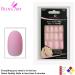 Bling Art False Nails Pink Matte Oval Medium Fake Acrylic 24 Tips with Glue - Buy Online on GoSupps.com