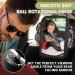 Permust 360 Swiveling Break-Proof Baby Rear Seat Mirror | Adjustable Elastic Straps | Compatible with Most Cars | Safe & Convenient Child Safety Solution - Buy Online on GoSupps.com