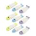 SmartyKat Crinkle Fish Catnip Toys for Cats & Kittens, Stimulating, Fun & Engaging Play - Multiple Styles Fish Flop, 9-Set