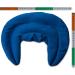 Buy Gentian Blue Neck Horns with Stand-Up Collar | Organic Fabric Cherry Core Warming Pillow - Comfortable Neck Warmer - Buy Online on GoSupps.com