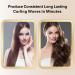 1 1/4 Inch Curling Iron- Dual Voltage Hair Curler with LCD Display - Ceramic Tourmaline Technology for Long Lasting Styling - Buy Online on GoSupps.com