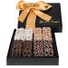 Hazel & Creme Chocolate Mini Pretzel Gift Basket - Chocolate Gift Box - Gourmet Food Arrangement - Snack Treat (Large Box) 56 Piece Set