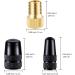 Cycling Tire Tools Set with Presta to Schrader Adapter and Valve Caps - 15 Pieces | Bike & Car Tire Valve Converter Kit - Buy Online on GoSupps.com