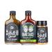 Hoff and Pepper Dangy Tangy Trio Goonzquad Dang Sauce Handmade Chipotle Lime Hot Sauce, Mean Green Jalapeno Habenero Hot Sauce and Dirty Dust Light Smokey Kick Perfect Grill Seasoning Dang Sauce, Mean Green, Dirty Dust 6.0…
