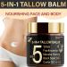 Grospe 5-in-1 Tallow Balm Premium Honey & Beef Tallow Cream Deeply Hydrates & Nourishes the Skin Reduce Fine Lines Suitable for Dry and Sensitive Skin Care 50g - Buy Online on GoSupps.com