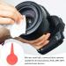 DOITOOL Ear Syringe Hand Bulb - 90ml Red Rubber Squeeze Bulb for Ear Cleaning - Adults, Kids, Pets - Ear Wax Removal Tool - Buy Online on GoSupps.com