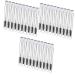 Beavorty 30 Pcs Makeup Supplies Mini Lash Fan Eyelash Mascara Lash Tools for Eyelash Extensions Plastic 11x1.3cmx3pcs Blackx3pcs