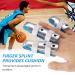 Metal Finger Splints Set - Finger Support for Adults & Children - Blue - 3 Sizes Available - Buy Online on GoSupps.com