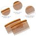 DaricowathX 8 Pieces Hair Combs 8.5 cm Hair Side Comb Set Slides Tortoise Plain Hair Combs Clear Plain Hair Combs Side Combs Hair Combs(Coffee) - Buy Online on GoSupps.com