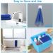 African Exfoliating Net for Skin Smoothing - Long Body Scrubber for Daily Use - Bath Sponge Exfoliating Shower Body Scrubber - Great for Daily Use/87/853 Purple and Coffee and Blue - Buy Online on GoSupps.com