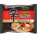 NongShim Shin Black Ramyun Noodle Soup Premium Beef Bone Broth 4.6 Ounce (16 Pack)