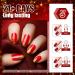 SHOWNAIL 21Pcs Sparkle Red Gel Nail Polish Set - Soak Off, Base Glossy Matte Top Coat, Classic Red Colour - Nail Art Starter Kit 8ml - Buy Online on GoSupps.com