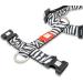 Max & Molly Zebra H-Dishes - Stylish & Durable Pet Bowls for International Shipping - Buy Online on GoSupps.com