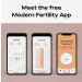 Modern Fertility Ovulation Kit | Identify Fertile Days & Predict Ovulation | 20 Test Strips | Free iOS App Included - Buy Online on GoSupps.com