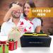 Men's Beard Grooming Kit with Growth Oil, Balm, Derma Roller, Comb, Trimmer - 5pcs Set | Beard Care & Gifts - Buy Online on GoSupps.com
