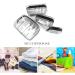 Meowoo Clear Cosmetic Bag Set - Waterproof PVC Toiletry Pouch for Travel & Bathroom Organizing (4 Pcs, Transparent) - Buy Online on GoSupps.com