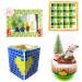 PINUO&KE 200g Square Ceramic Mosaic Tiles for Crafts - Colorful Stained Glass Pieces - Red - Buy Online on GoSupps.com