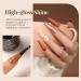 Beetles 2 Pcs 15ml No Wipe Gel Top Coat and Base Coat Set - Long Lasting Shine Finish | Soak Off LED Gel Base Top Coat for Glossy Nails - Buy Online on GoSupps.com