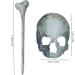 Halloween Hairpin Iron Small Exquisite Reusable Lifelike Halloween Hair Stick for Party Bar Home Halloween Hair Accessories for Women (Skeleton Shaped) - Buy Online on GoSupps.com