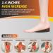 Height Increase Insoles - Comfort Boosting Shoe Lifts for Men & Women | 1.4'' Heel Inserts for Plantar Fasciitis & Pain Relief - Buy Online on GoSupps.com