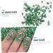 Beatifufu 1 Glass Chip Shiny Nail Stickers DIY Epoxy Filling DIY Glass Fillers Nail Crushed Glass Manicure DIY Accessories Manicure Charm Nail Glass Epoxy Fillers Nail Art Stone 0.5X0.3cm Green - Buy Online on GoSupps.com