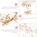 FRCOLOR 2 Pairs antique hairpin headdress flower hair clips hair clips for styling sectioning hair charms wedding hair pearl hair accessories Chinese hair clip alloy Hanfu bride vintage - Buy Online on GoSupps.com