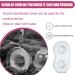Nipple Corrector for Inverted Flat And Shy Nipples Inverted Nipple Corrector Sucks Sunken Flat Nipples Transparent Silicone Nipple Suckers Breastfeeding for Pregnant Women Young Girl - Buy Online on GoSupps.com