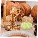 HOLIDYOYO 3pcs Pumpkin Decoration Autumn Rustic Pumpkin Desk Topper Figurines for Outdoors Fake Pumpkin Thanksgiving Day Pumpkin Ornament Decorative Pumpkin Ceramics Window Gift Greenx3pcs 13X13CMx3pcs - Buy Online on GoSupps.com