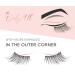 ONLYALL Half Eyelashes - Natural Wispy Look | 3D Faux Mink Clear Band Lashes | Pack of 7 Couples - Buy Online on GoSupps.com
