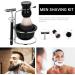 Milists 4PC Inner Shaving Kit - Stainless Steel Razor Brush & Bowl | Premium Beard Shaving Set for Men - International Shipping Available - Buy Online on GoSupps.com