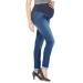Milano - Maternity Jeans for Pregnant Women Ultra Stretch Buttery Soft Denim Comfortable Slim Clothing. High Waisted Over The Bump Band 10 Stone