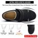 ALASON Diabetic Shoes for Women - Extra Wide Slippers for Swollen Feet and Hallux Valgus - Health Shoes for Seniors - Therapy Shoes for Outdoors - Bandage Blue 38EU/Lable40 - Buy Online on GoSupps.com