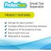Protectoe Single Gel Small Toe Separator - Box of 10 | Toe Spacer for Overlapping Toes | Gel Toe Separators - Buy Online on GoSupps.com
