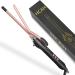 Small Curling Iron 3/8 Inch Barrel - Tiny Curling Wand for Short & Long Hair | Tourmaline Ceramic 9mm Adjustable Temperature Rose Gold - Buy Online on GoSupps.com