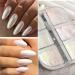 Buy Gzsyy White Pearl Chroma Nail Powder - 6 Color Glitter & Holographic Chrome Pigment for Stunning Nail Art | International Shipping - Buy Online on GoSupps.com