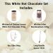 Whittard of Chelsea Luxury White Hot Chocolate Gift Set Bundle with Luxury White Hot Chocolate Mini Marshmallows & Glass Mug with Rose Gold Spoon Hot Chocolate Gifts for Her/Him - Buy Online on GoSupps.com