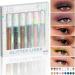 Glitter Liquid Eyeliner Glitter Liquid Eyeliner | Waterproof Eyeliner Pencil 6 Colors Eyeliner Color Set - Long-lasting Glitter Eye Pencil Colored Eyeliner - Buy Online on GoSupps.com