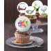 24 x Pre-Cut Golf 3 Edible Stand up Wafer Paper Cupcake Toppers Cake Decorations Happy Birthday Party Sport - Buy Online on GoSupps.com