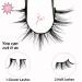 Cat Eye Manga Lashes - 15mm Natural Look Fake Eyelashes | 5 Pairs Faux Mink Anime Cosplay Lashes - Buy Online on GoSupps.com