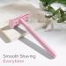 Jungle Culture Safety Razor for Women & Men in Pink Reusable Metal Razor No Blades Included - Fits All Double Edge Blades Eco Friendly Razor & Shaving Guide One Blade Razor for Body & Face - Buy Online on GoSupps.com