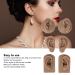 3 Pairs Reusable Silicone Human Ear Model for Acupuncture & Piercing Practice - Deep Skin Color - Buy Online on GoSupps.com
